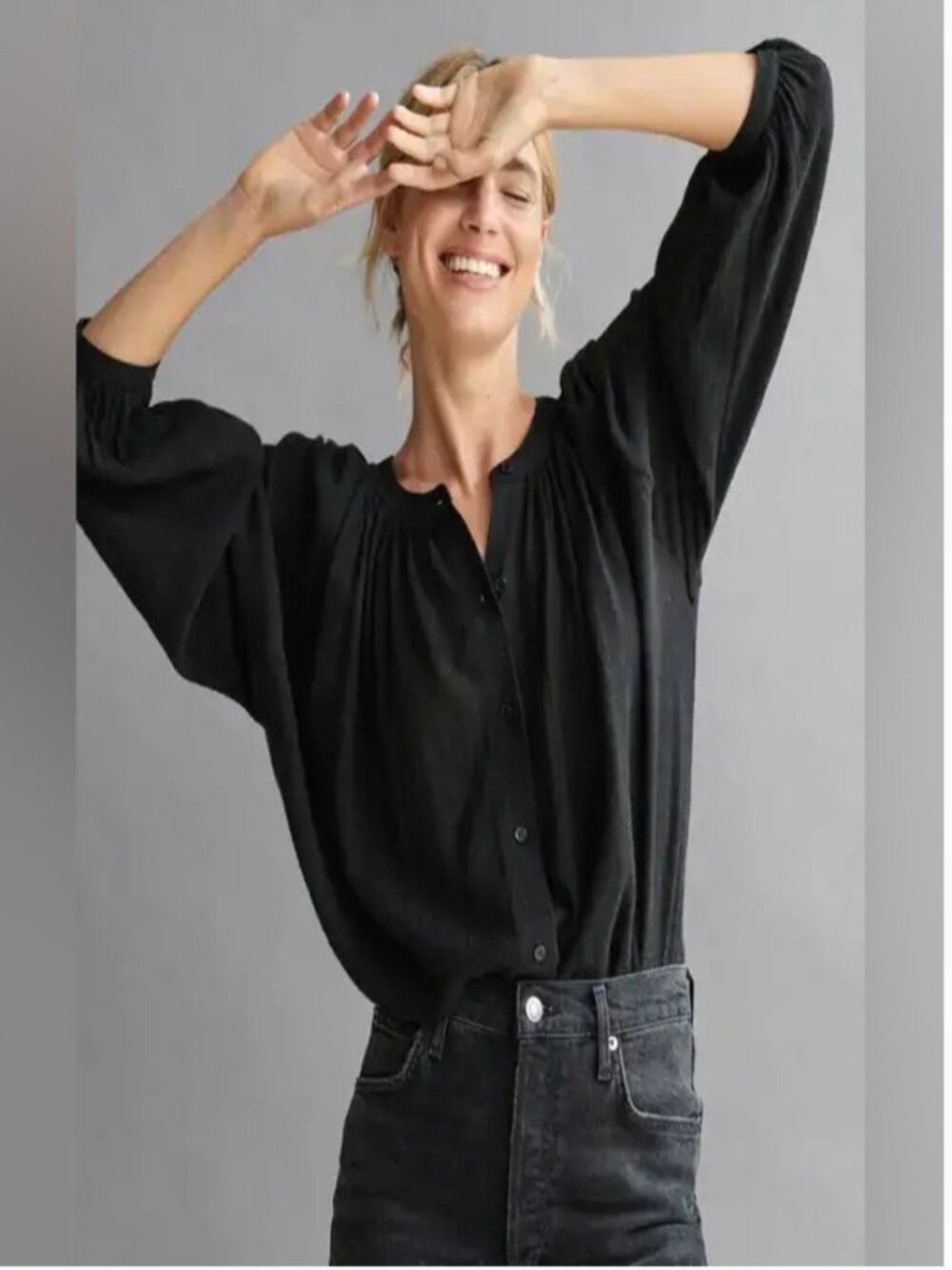 Jenni Kayne Willow Blouse long sleeve (M)